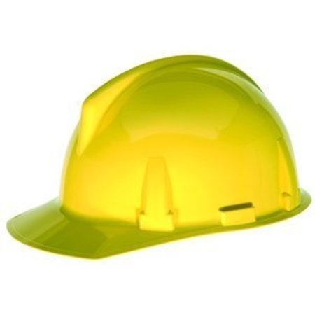 MSA SAFETY Msa Topgard Slotted Cap With 1-Touch Suspension,  454721